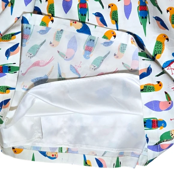 Anthropologie Larke Parrot Shift Dress Size Medium - Picture 9 of 9